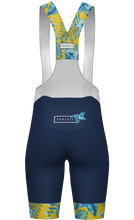 Lade das Bild in den Galerie-Viewer, Produktbild von hinten der Cocoa Hawaii Radhose bunt gelb blau
