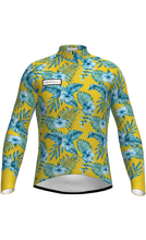 Lade das Bild in den Galerie-Viewer, Produktbild zeigt Cocoa Hawaii Langarmtrikot gelb blau
